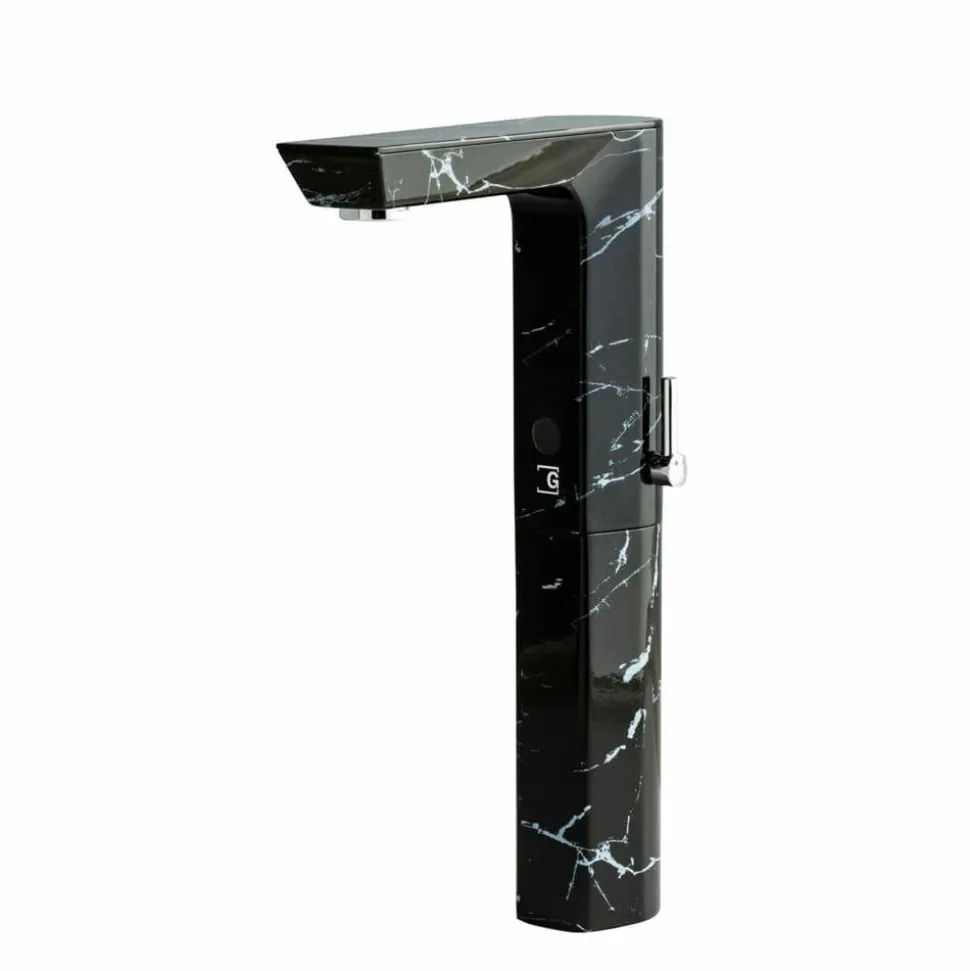 Grifo De Lavabo Alto Mezclador Aroha Tech Electrónico Sensor Mármol Negro Pila – P2678120 – Galindo – LuxCover