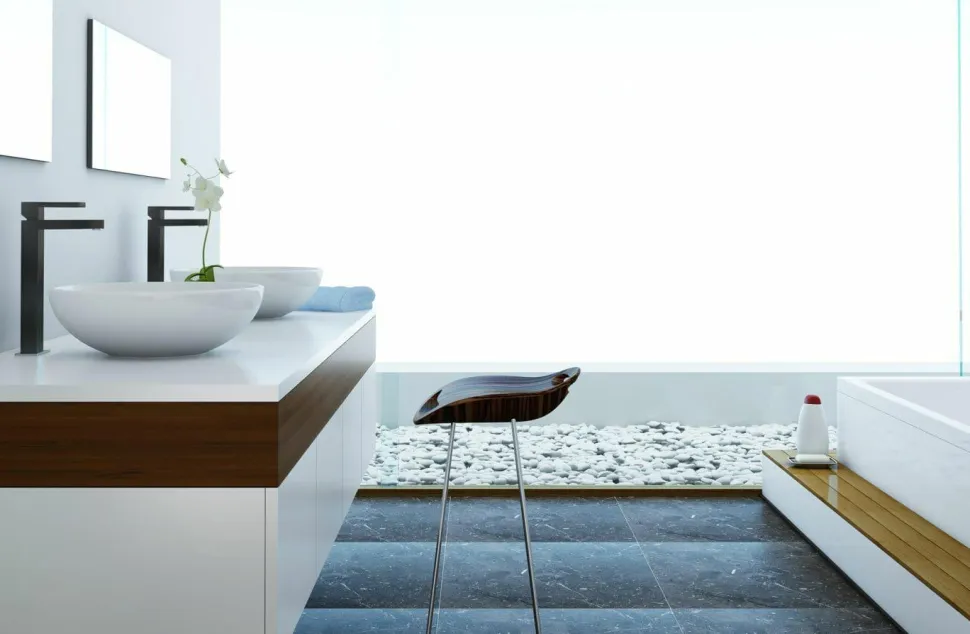 Grifo De Lavabo Alto Nitro Con Desagüe Automático Cromo – 5244500 – Galindo