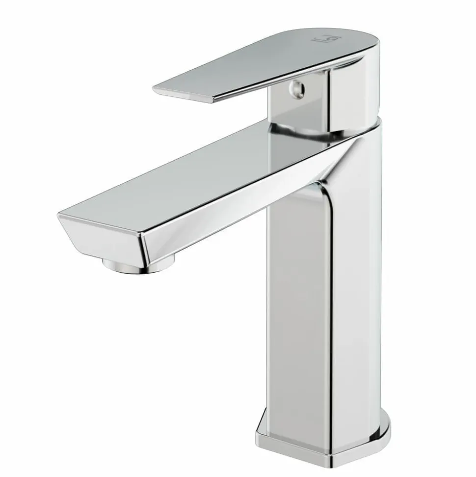 Grifo De Lavabo Aroha Cromo Con Desagüe Semiautomático – 4604000 – Galindo
