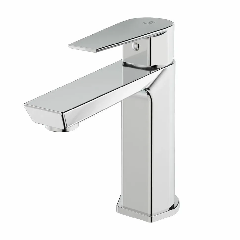 Grifo De Lavabo Aroha Cromo Con Desagüe Semiautomático – 4604000 – Galindo