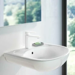 Grifo De Lavabo Blanco – Aroha – Galindo – 4605011