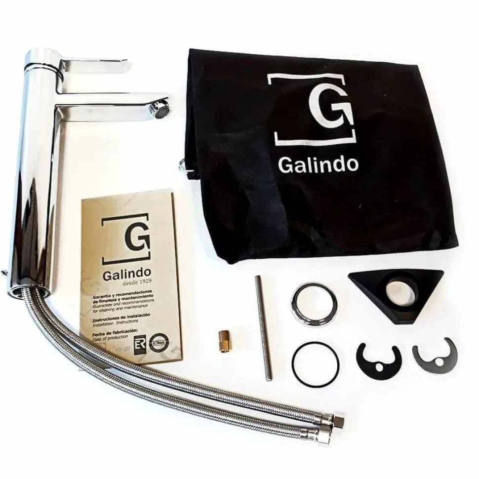 Grifo De Lavabo Caño Alto – Karim Due – 88945500 – Galindo