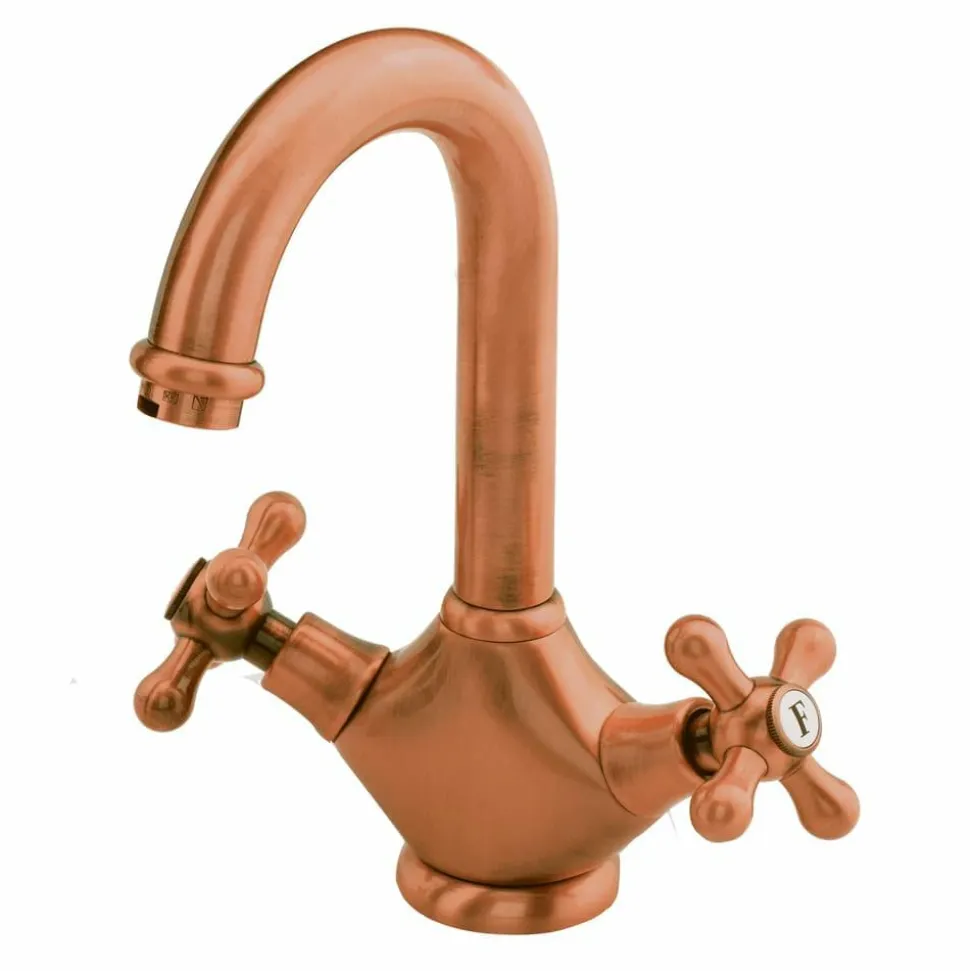 Grifo De Lavabo 1929 Cobre Envejecido – 6205341 – Galindo – LuxCover
