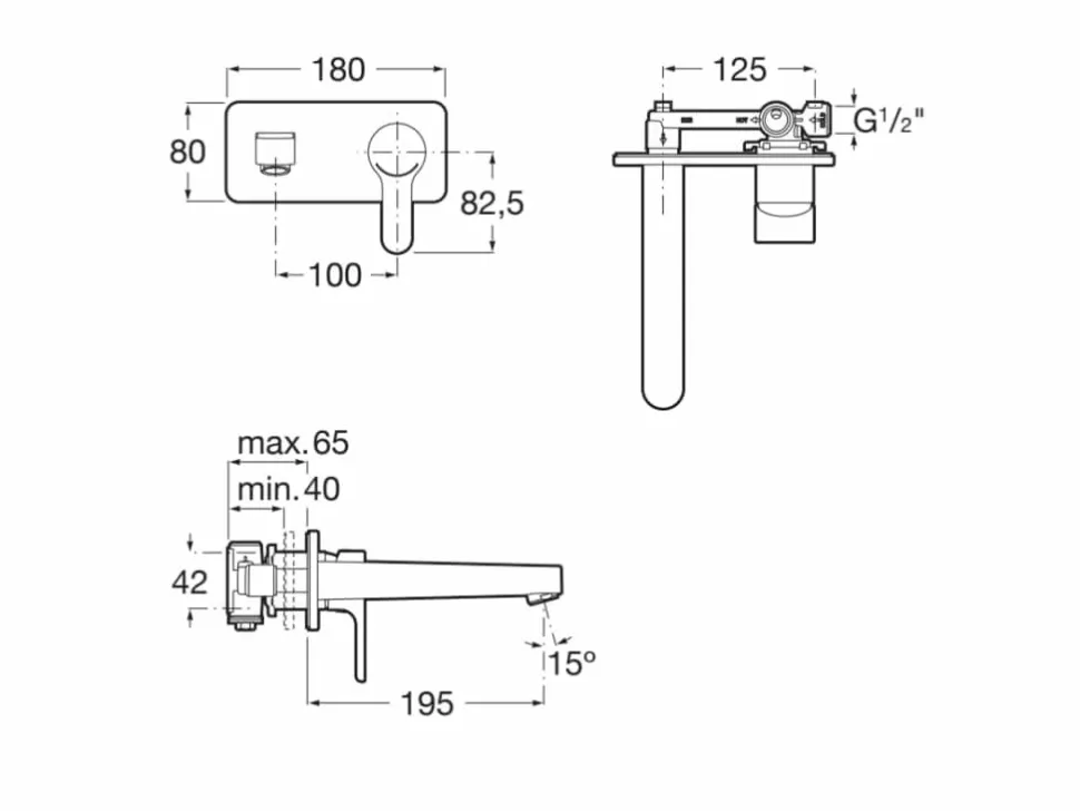 Grifo De Lavabo, Cold Start – L20 – Roca – A5A3L09C00