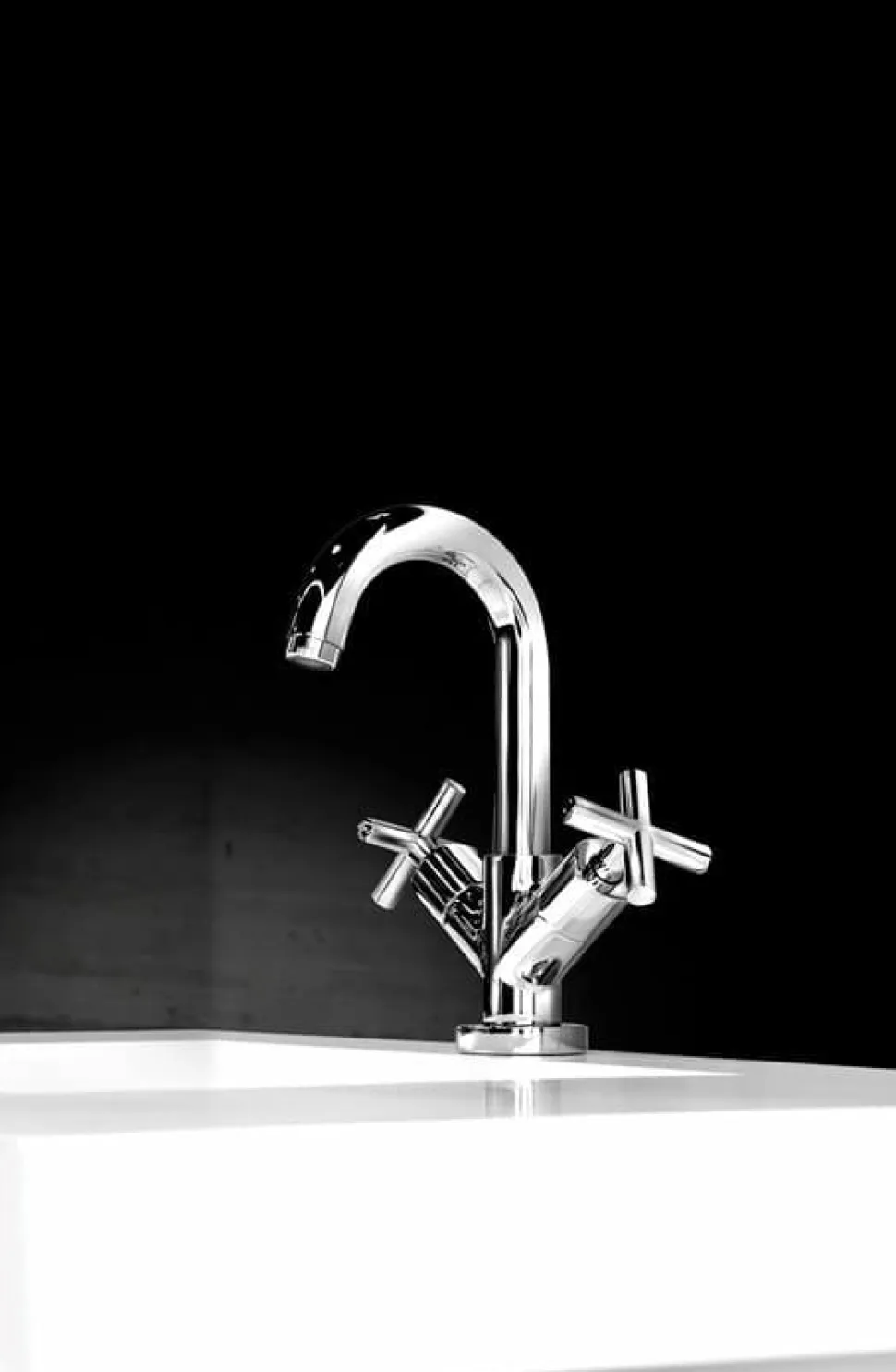 Grifo De Lavabo Cromo Mate Sin Desagüe – Matrix – 8245061 – Galindo – LuxCover