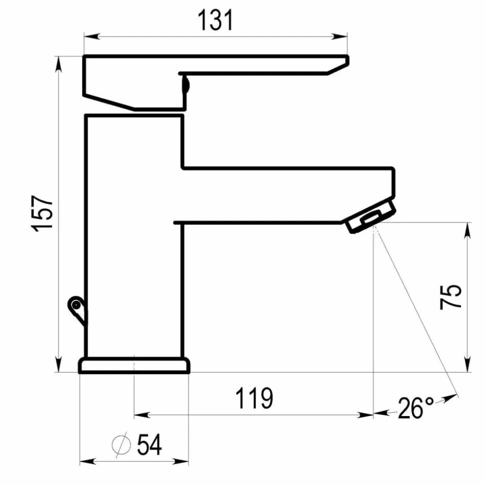 Grifo De Lavabo ECO – Karim Due – 8894500E – Galindo