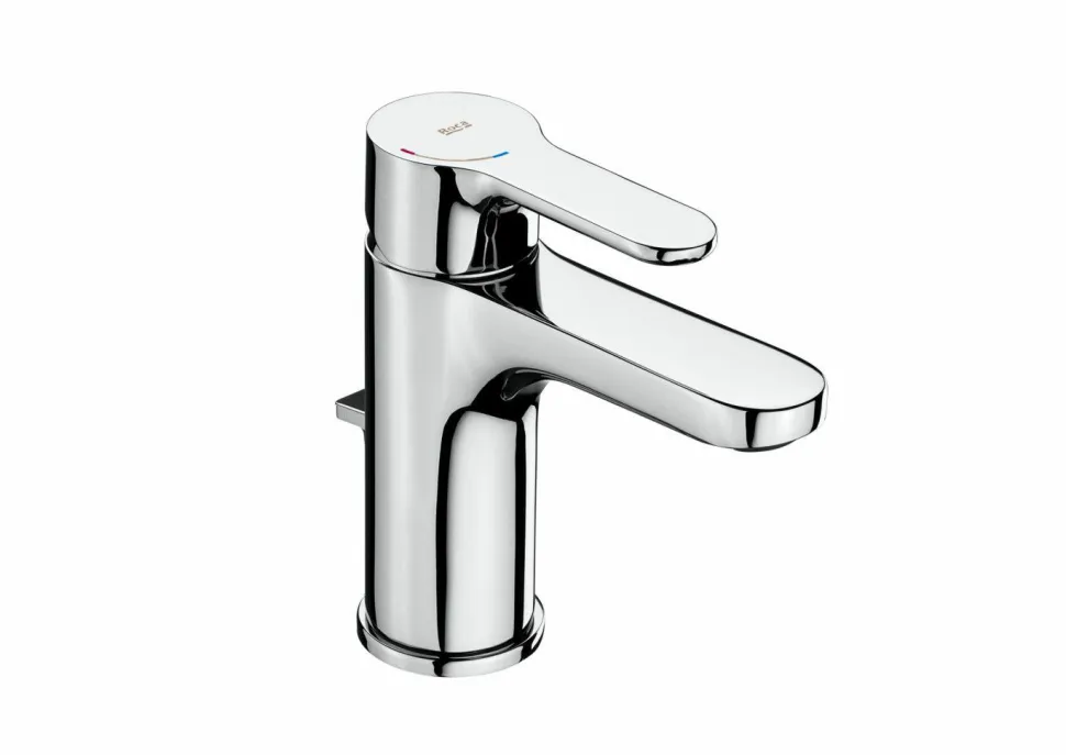 Grifo De Lavabo Monomando Mezclador Con Desagüe Automático Cold Start Cromo – L20 – Roca – A5A3I09C00