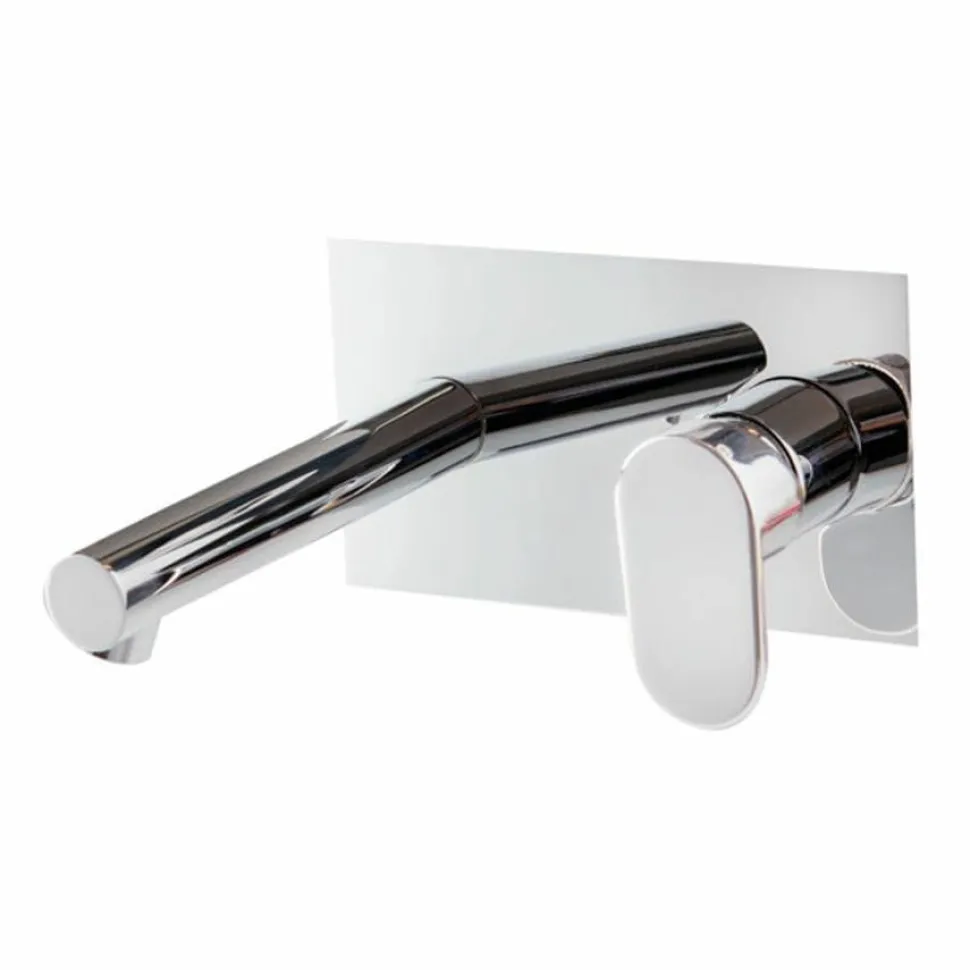 Grifo De Lavabo Mural Cromo – Nine – 4625600 – Galindo