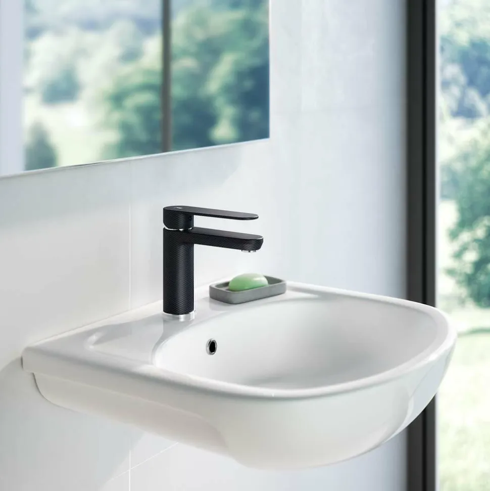 Grifo De Lavabo Nine Carbono – 4625027 – Galindo – LuxCover
