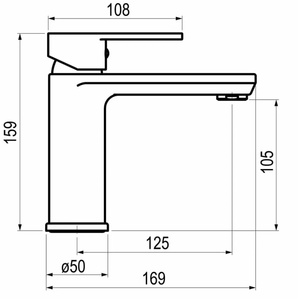 Grifo De Lavabo Zip Plus 2.0 Blanco – 2155011 – Galindo – LuxCover