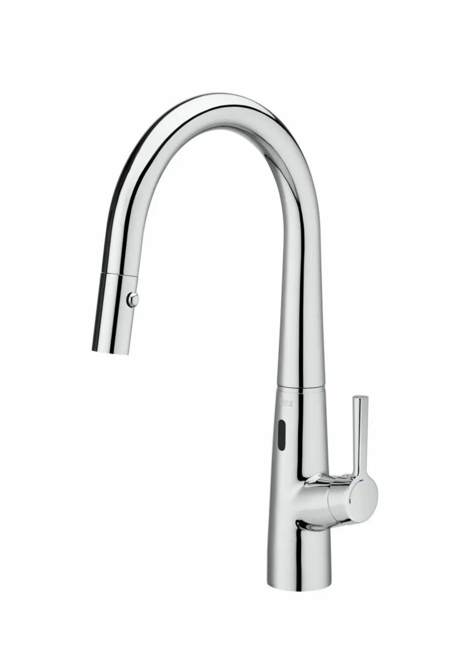Grifo Electrónico De Cocina Con Caño Extraíble Giratorio Y Función Ducha Para Aclarado – Syra-E – Roca – A5A8A2AC00