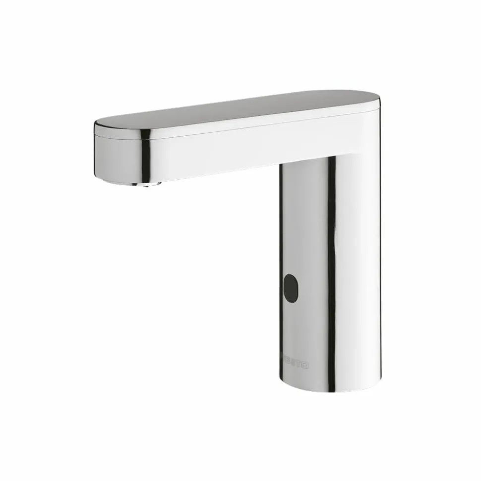 Grifo Electrónico Temporizado Lavabo Un Agua Repisa Por Accionamiento Mediante Sensor PRESTO SOHO L – 56220 – Presto Iberica
