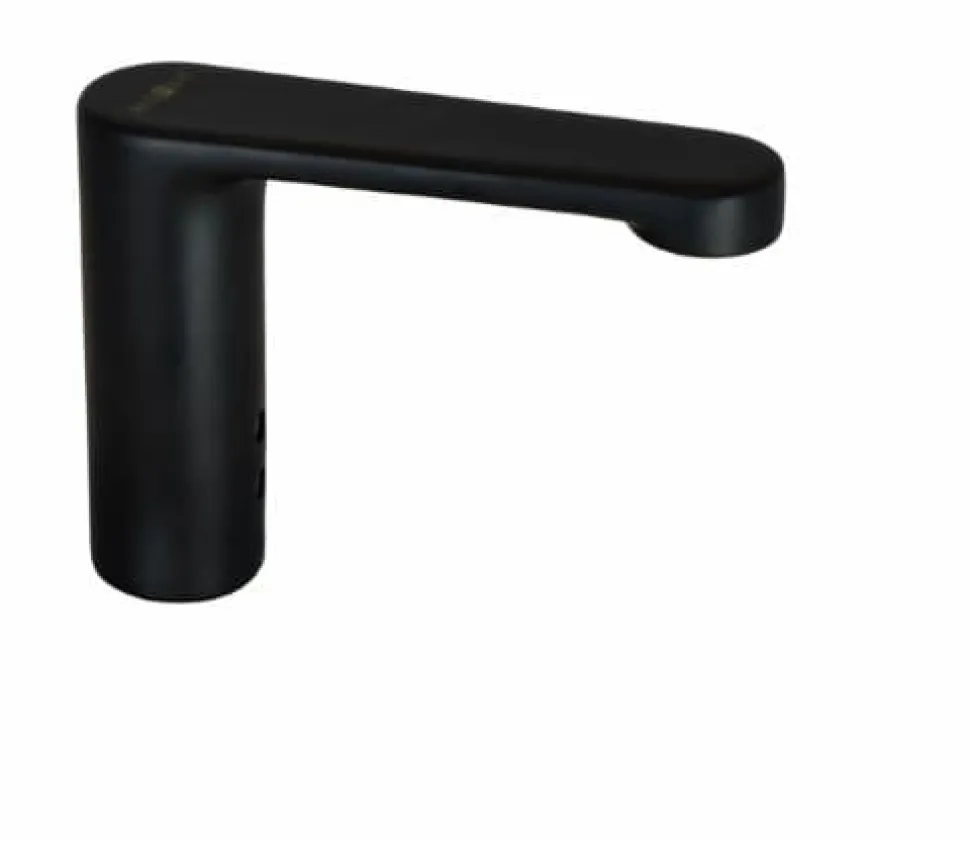 Grifo Electrónico Un Agua Para Lavabo Acabado Negro Caudal Estandar – 07260.N – Nofer