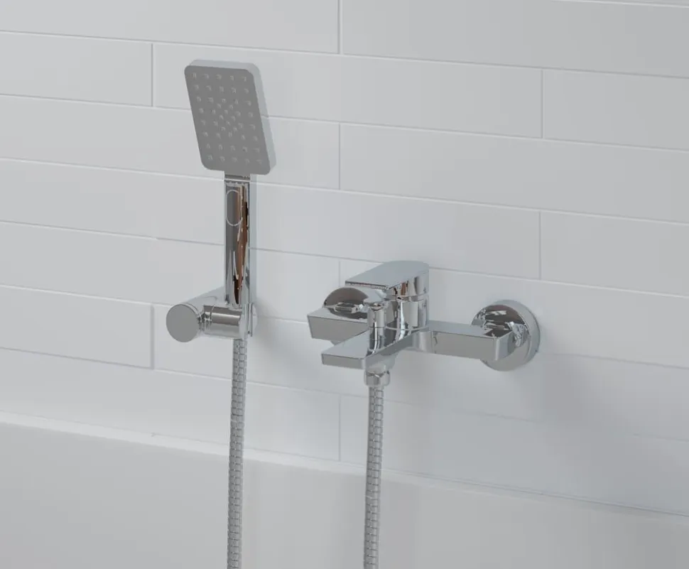 Grifo Monomando De Bañera Alpha Cromo – 01ALP400CR – AQG