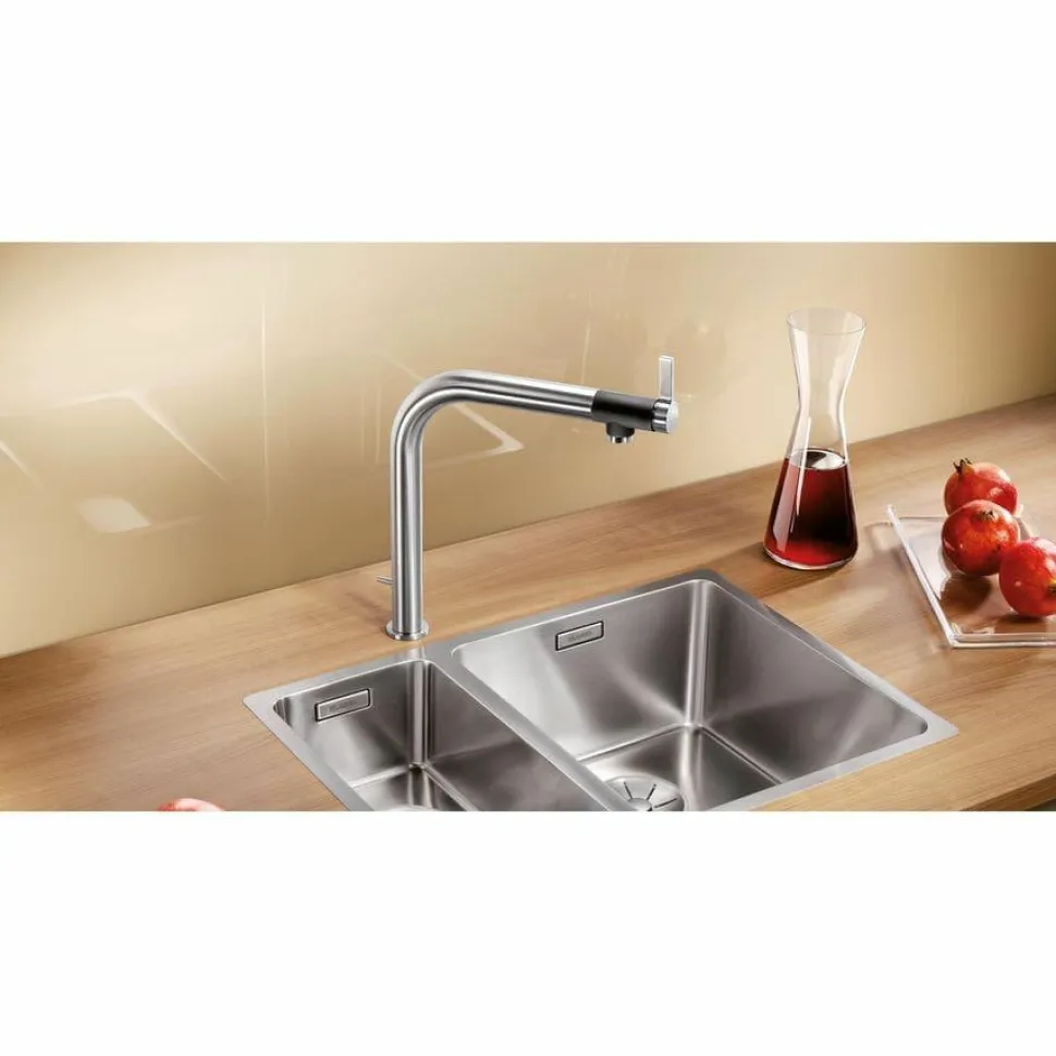 Grifo Monomando De Cocina Con Mando Ergonómico Vonda – Blanco