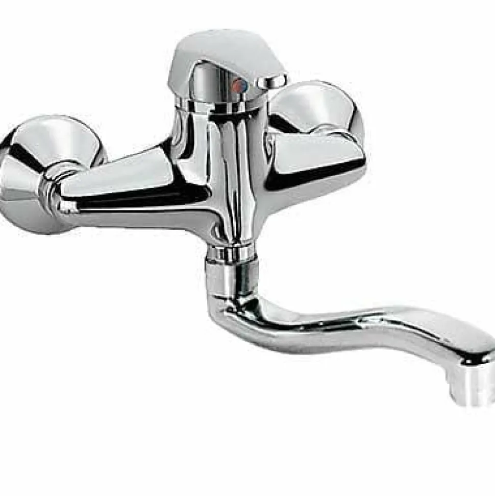 Grifo Monomando De Cocina Mural Eco – Tres Grifería