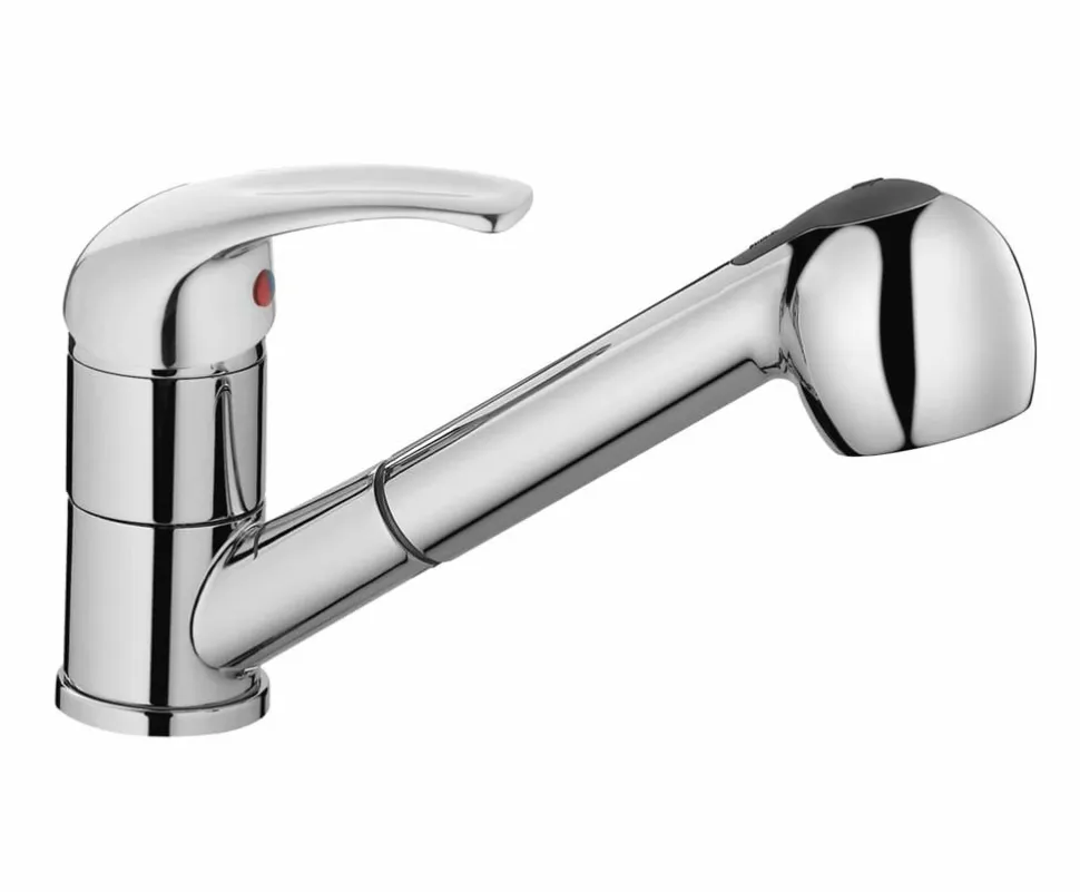 Grifo Monomando De Fregadera Con Ducha Extraíble Gala E – 05GAL530CR – AQG