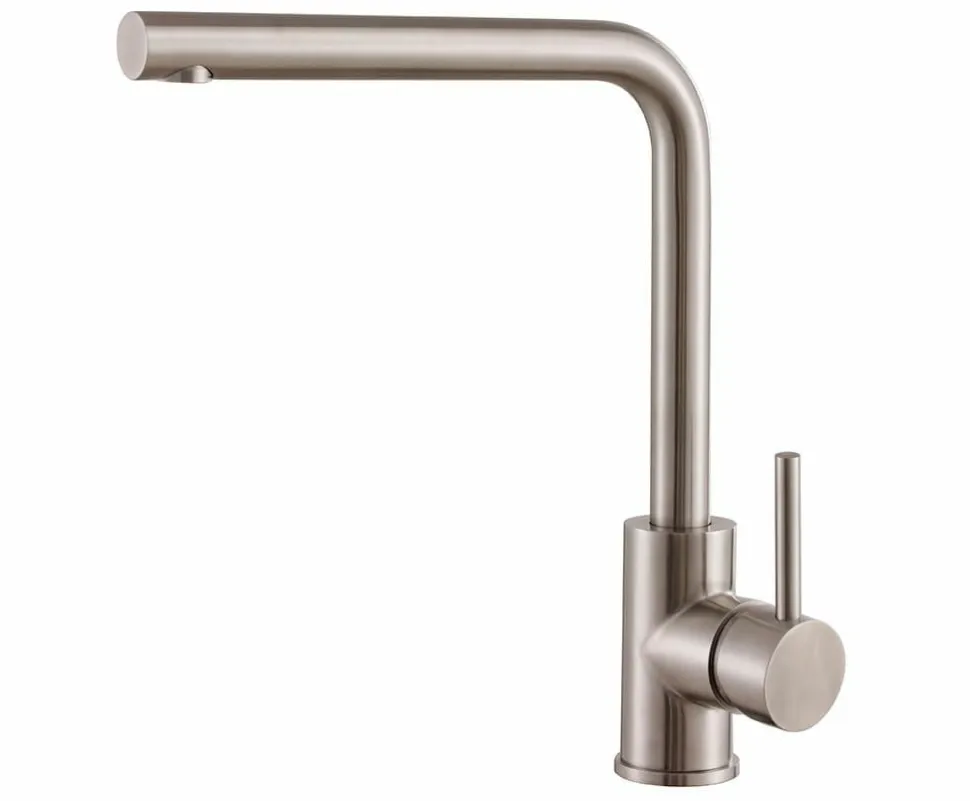 Grifo Monomando De Fregadera INOX Trent Con Cartucho Economizador – 05TRE501IS – AQG