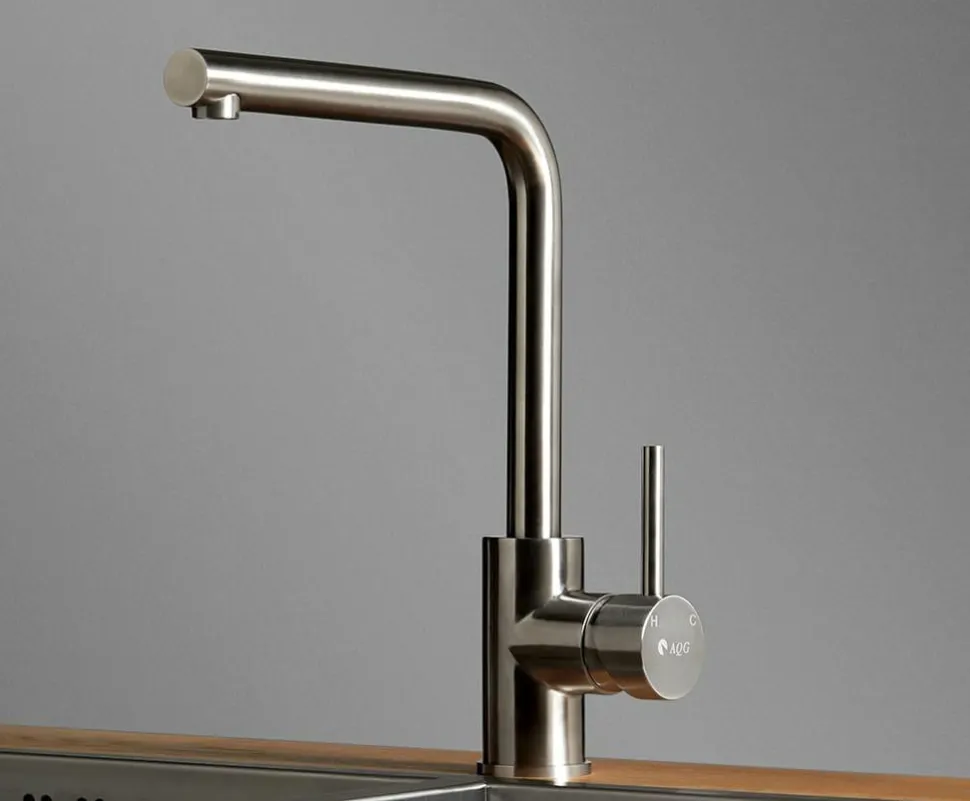 Grifo Monomando De Fregadera INOX Trent – 05TRE500IS – AQG
