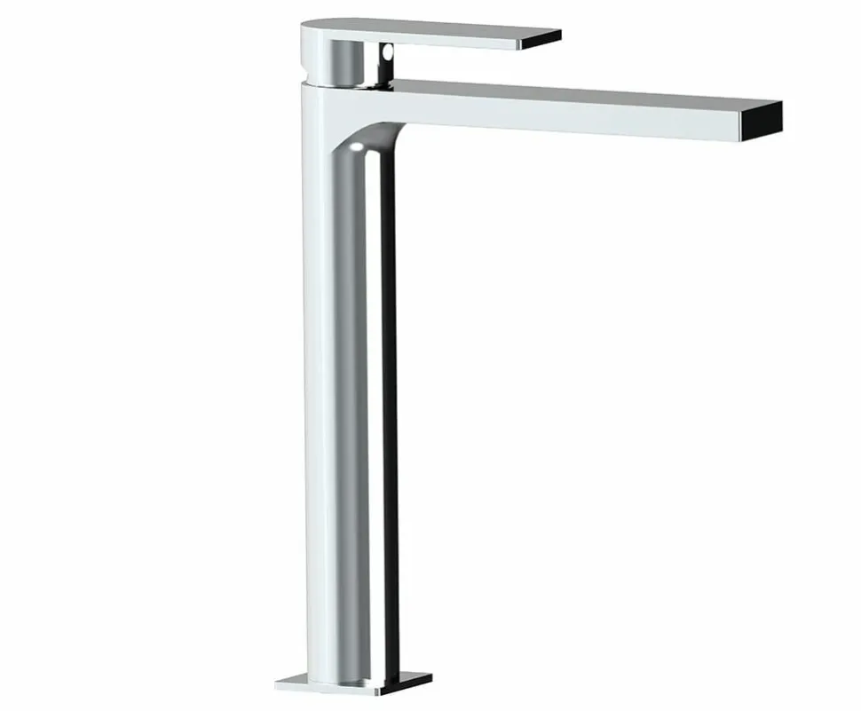 Grifo Monomando De Lavabo Alto Alpha Cromo – 01ALP120CR – AQG