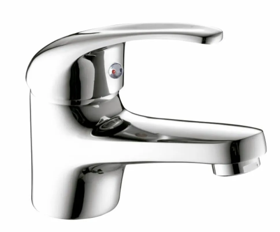 Grifo Monomando De Lavabo Base Cromo C/ Cartucho Economizador – 01BAS101CR – AQG
