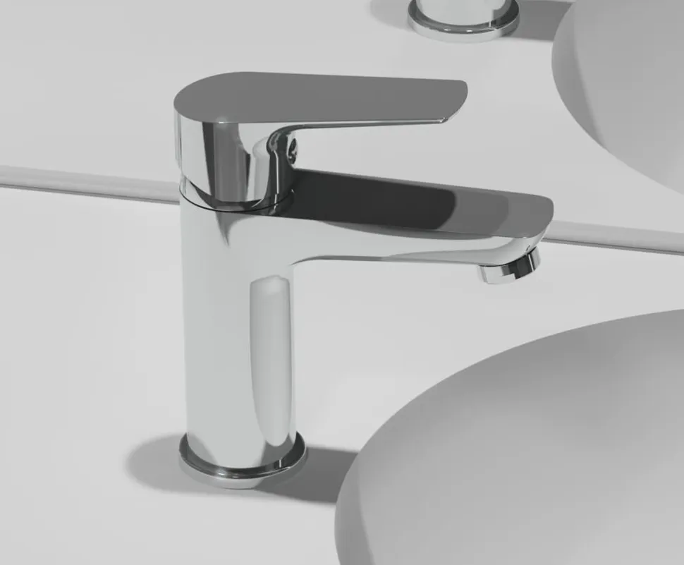 Grifo Monomando De Lavabo Lile Cromo – 01LIL100CR – AQG