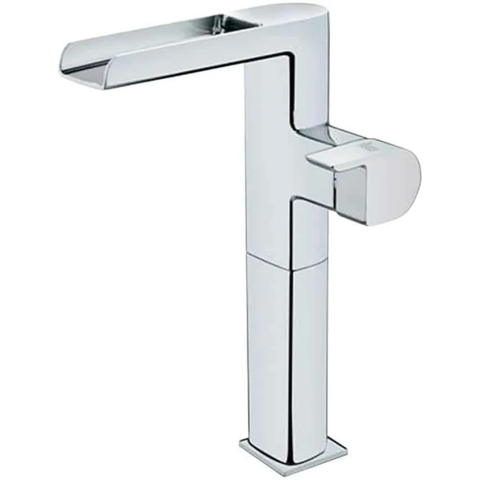 Grifo Monomando Mezclador De Lavabo Caño Alto Cascada – Formentera – Teka – 623110200