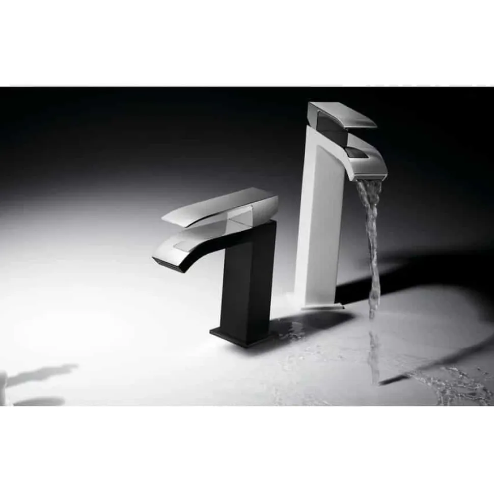 Grifo Monomando Para Lavabo Con Salida Del Agua En Cascada – Cuadro – Tres Grifería