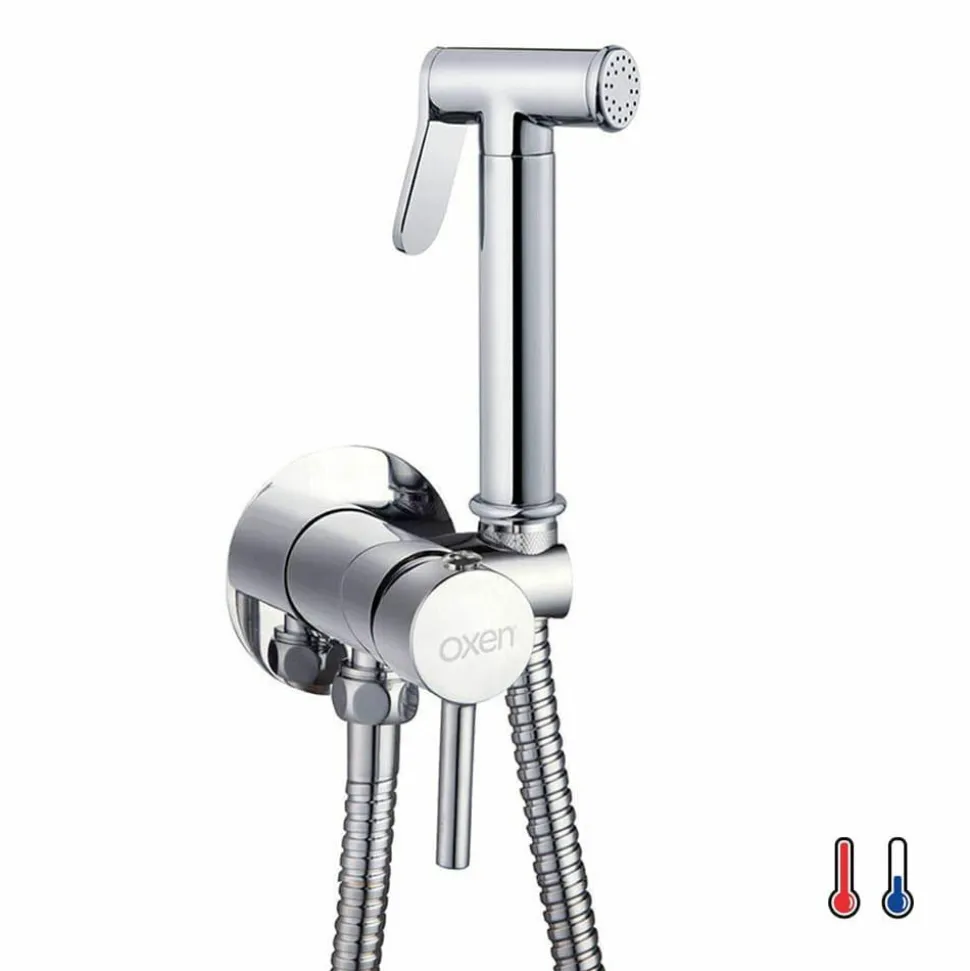 Grifo Para Wc Hidroescobilla Agua Fría Y Caliente – Oxen – 151424