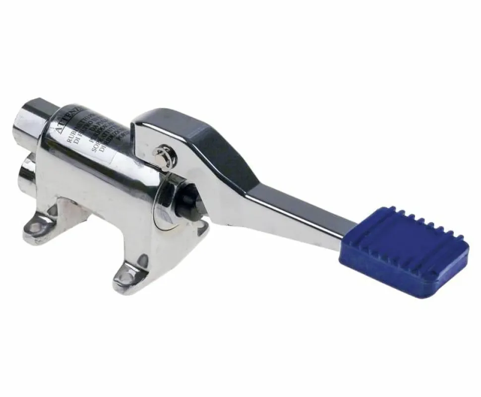 Grifo Pedal Un Agua, Montaje A Suelo – 07IND1P1CR – AQG