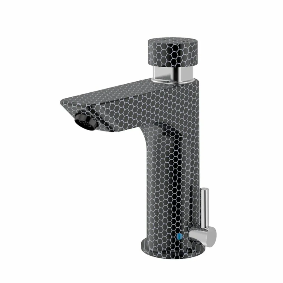 Grifo Temporizado Lavabo Mezclador Repisa Accionamiento Mediante Pulsador. PRESTO XT LM – P2126035 – Presto Iberica