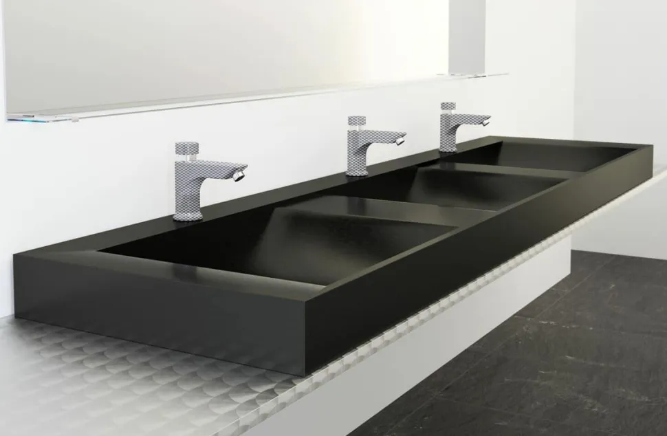 Grifo Temporizado Lavabo Mezclador Repisa Accionamiento Mediante Pulsador. PRESTO XT LM – P2026035 – Presto Iberica