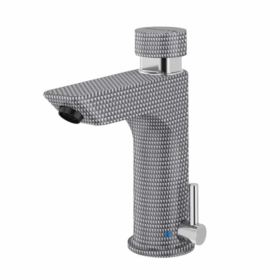 Grifo Temporizado Lavabo Mezclador Repisa Accionamiento Mediante Pulsador. PRESTO XT LM – 26035 – Presto Iberica