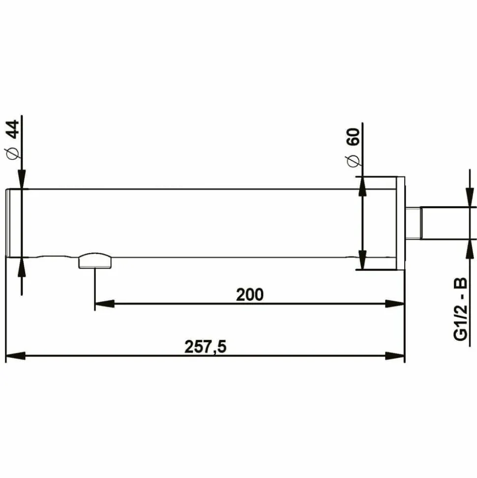 Grifo Temporizado Lavabo Un Agua Mural Por Sensor Accionamiento Mediante Sensor. PRESTO Linea L – 57102 – Presto Iberica