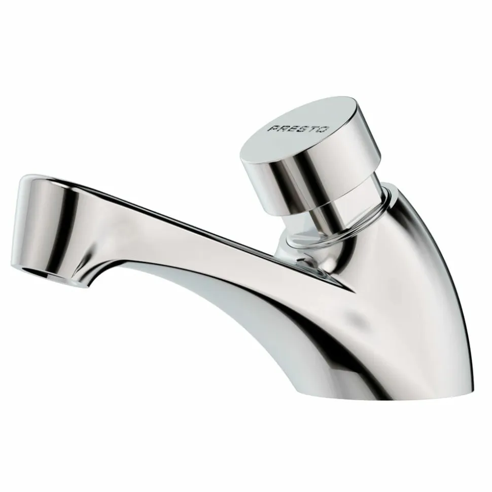Grifo Temporizado Lavabo Un Agua Repisa Accionamiento Mediante Pulsador. PRESTO 605 Plus Pack 3 Unidades 36601 – PA-36601 – Presto Iberica
