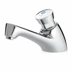 Grifo Temporizado Lavabo Un Agua Repisa Accionamiento Mediante Pulsador. PRESTO 605 Eco – 10601 – Presto Iberica