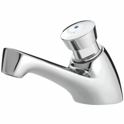 Grifo Temporizado Lavabo Un Agua Repisa Accionamiento Mediante Pulsador. PRESTO 605 (f) Pack 3 Unidades 34601 Agua Fría – PA-34601 – Presto Iberica