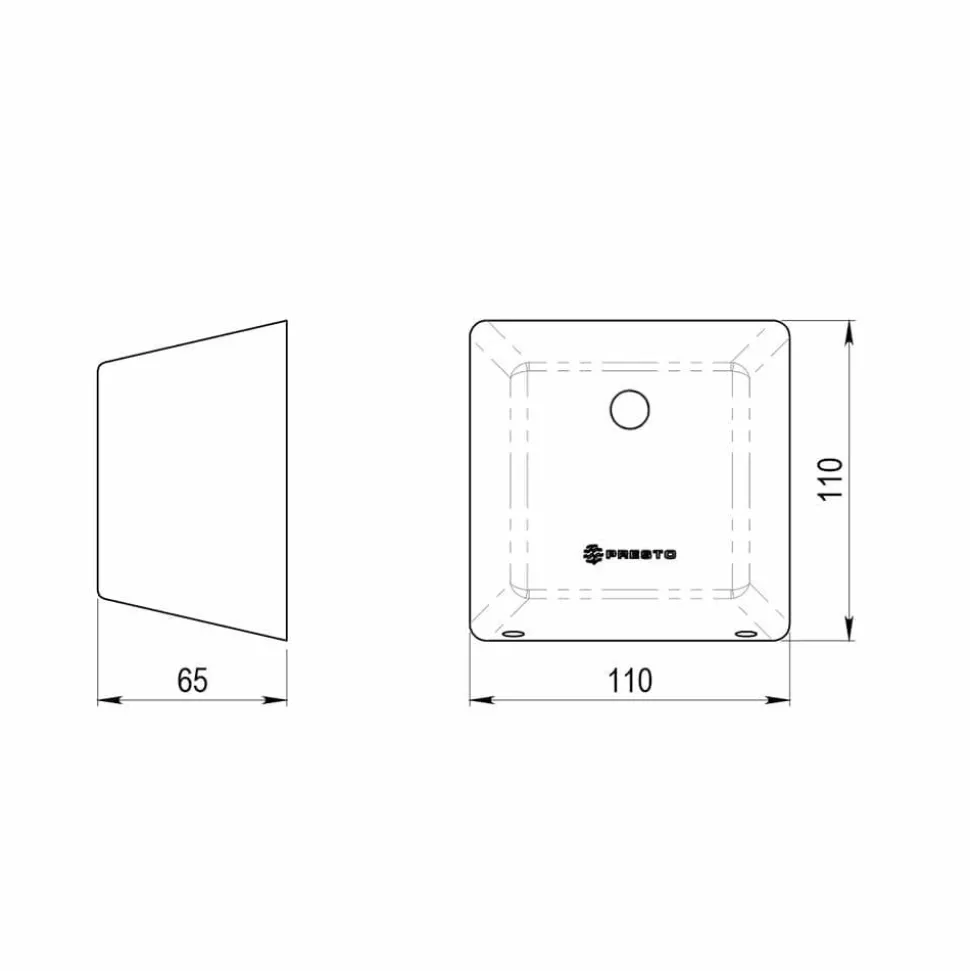 Grifo Temporizado Urinario Sensor Visto Accionamiento Mediante Sensor PRESTO Kit De Transformación Novo Sensia UE – 77708 – Presto Iberica