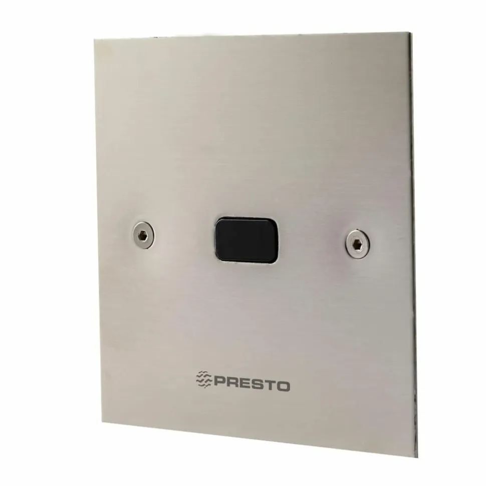 Grifo Temporizado Urinario Sensor Empotrado Accionamiento Mediante Sensor. PRESTO Domo Sensia UE Cuadrado – PLE78601 – Presto Iberica