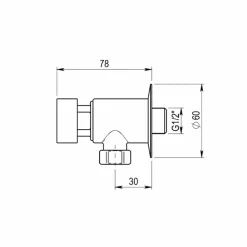 Grifo Temporizado Urinario Visto PRESTO XT U Pack 3 Unidades 26706 – PA-26706 – Presto Iberica