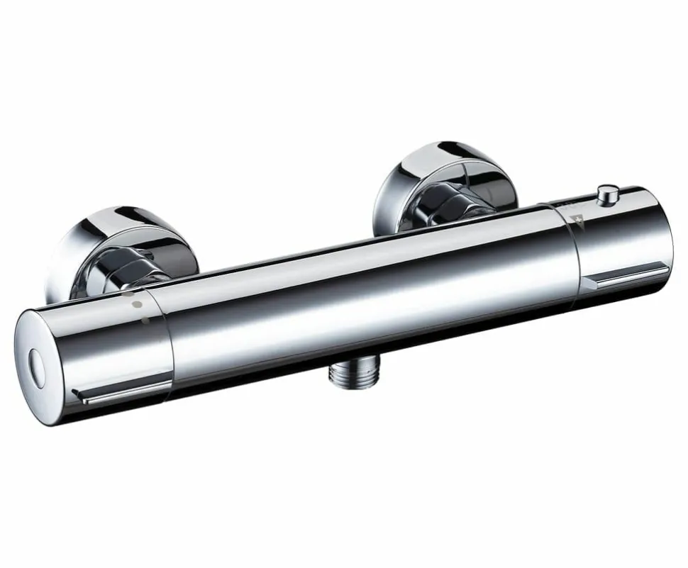 Grifo Termostático De Ducha Sigma Con Equipo (Mango De Ducha, Flexo Y Soporte) – 03SIG302CR – AQG