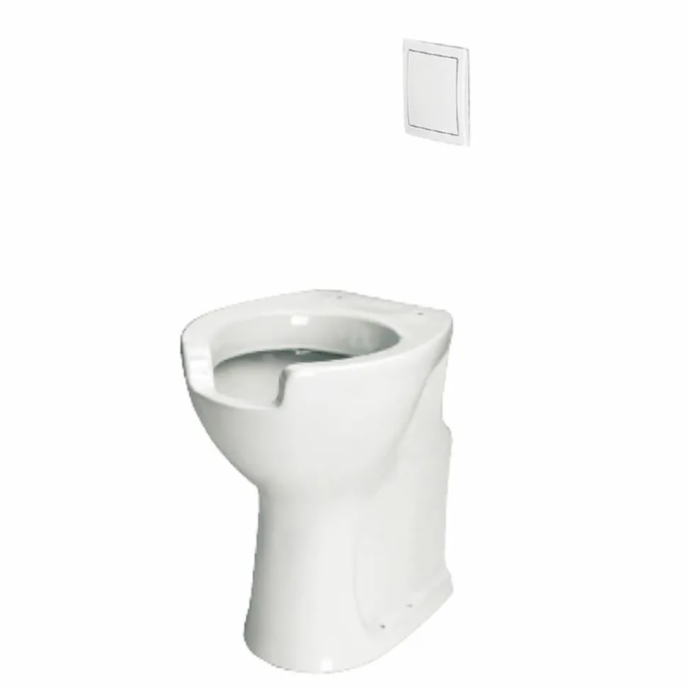 Inodoro En Porcelana De Fijación Al Suelo – Prestowash Basic – Presto Equip – 88212