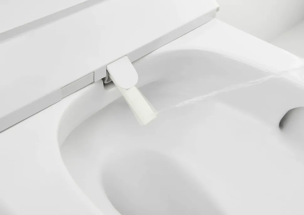 In-Wash® Con In-Tank® – Smart Toilet Adosado A Pared Rimless Con Tanque Integrado – Insignia – Roca – A803105001