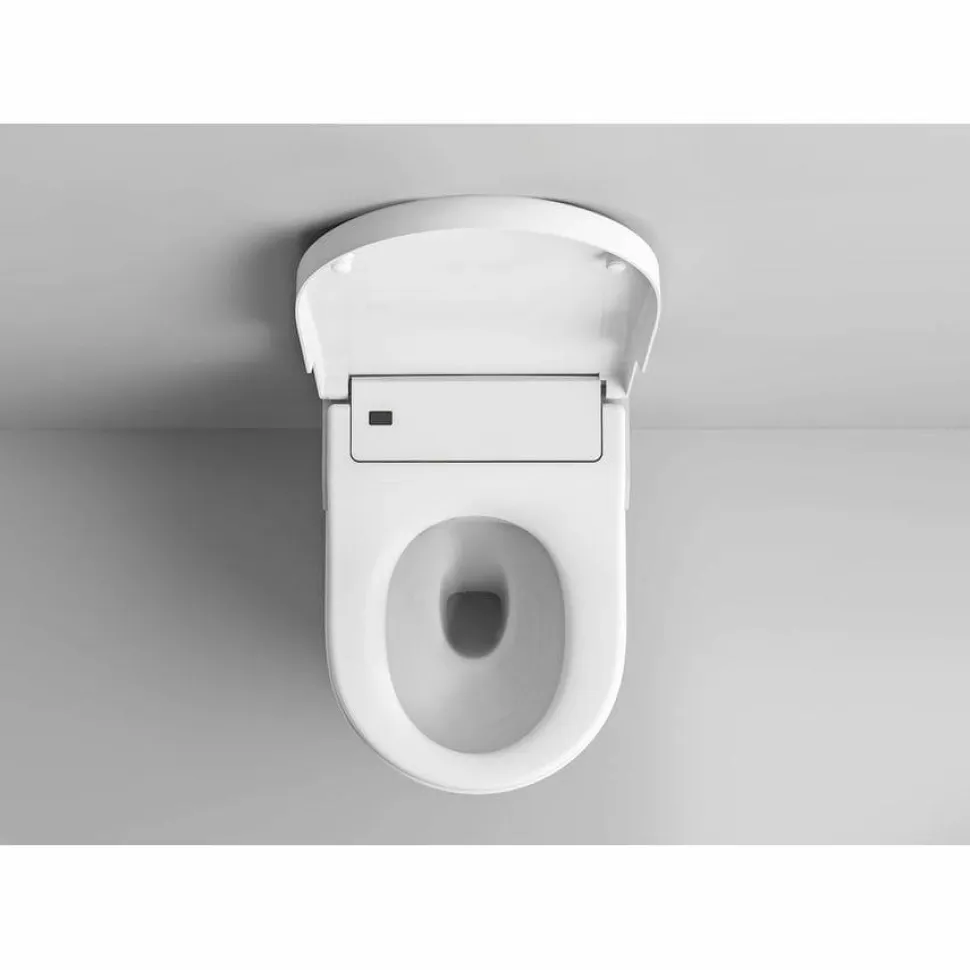In-Wash® Inspira Con In-Tank® – Smart Toilet Adosado A Pared Rimless Con Tanque Integrado. Incluye Tapa Y Asiento. Necesita Toma De Red – Roca – A803095001