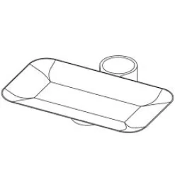 Jabonera Barra Estilo Premium Colección RECAMBIOS 05095001 – GRB Mixers
