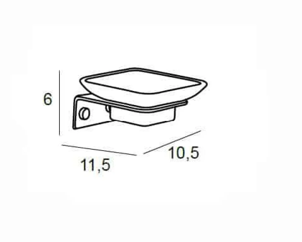 Jabonera Pared – Basic – Manillons Torrent