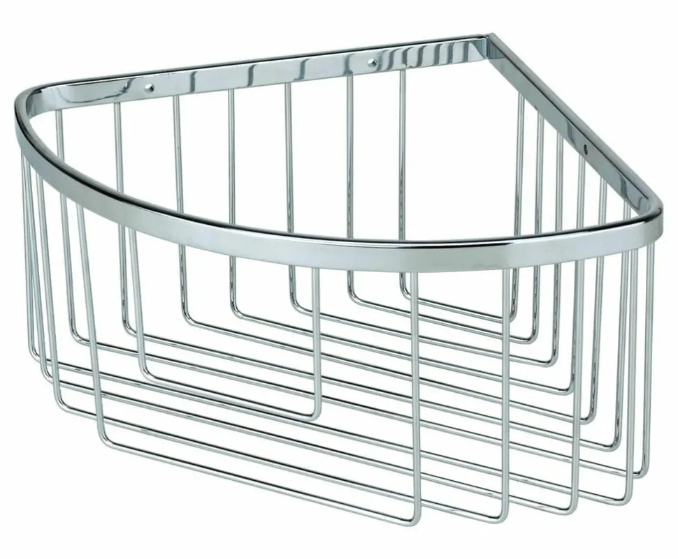Jabonera Rejilla Baño Triangular T01 AISI 304 Cromo – 30001T010120 – AQG