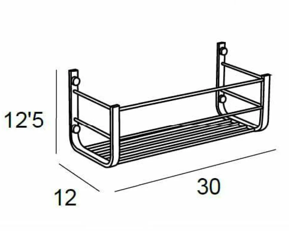 Jabonera Rejilla Para Atornillar Cromo Modelo Combis – 6226002 – Manillons Torrent