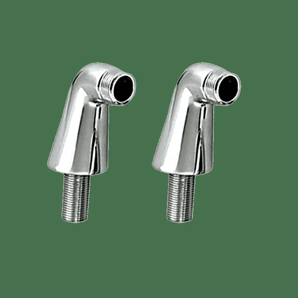 Juego Codos Bañera Rectos Estilo Hidro Colección VALVULERÍA 094000 – GRB Mixers