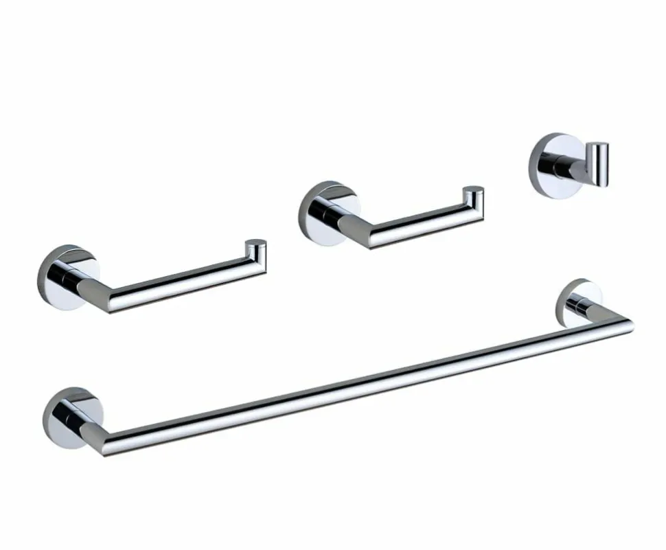 Juego De Accesorios Baño Cale 4 Piezas – 31CALPAC01 – AQG
